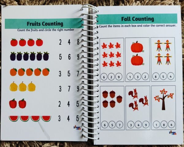 Maths activity binder